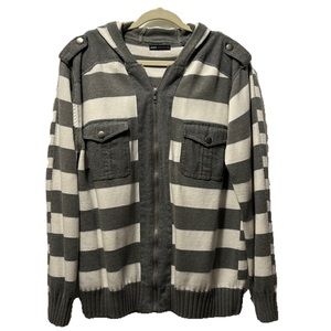 Women’s Heavy Knit Sweater With Hood Size XXL